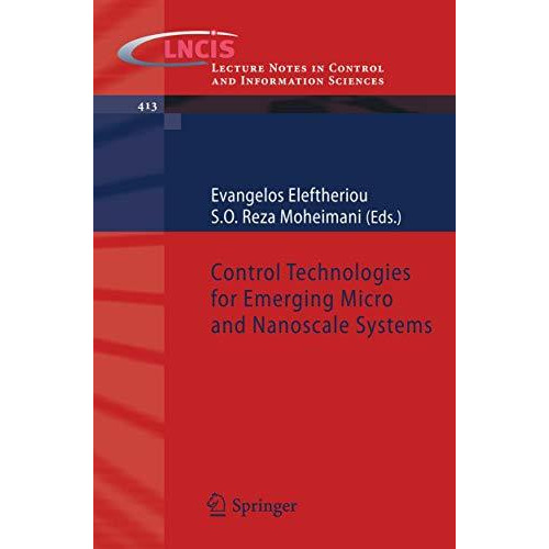 Control Technologies for Emerging Micro and Nanoscale Systems [Paperback]