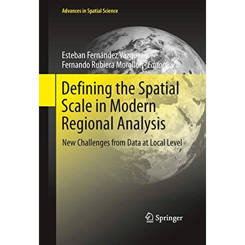 Defining the Spatial Scale in Modern Regional Analysis: New Challenges from Data [Paperback]