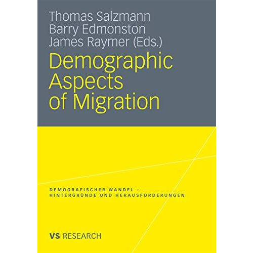 Demographic Aspects of Migration [Paperback]