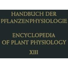 Der Stofftransport in der Pflanze / Translocation in Plants [Paperback]