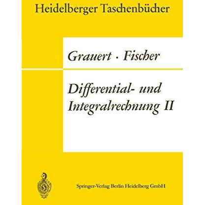 Differential- und Integralrechnung II: Differentialrechnung in mehreren Ver?nder [Paperback]