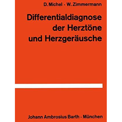 Differentialdiagnose der Herzt?ne und Herzger?usche [Paperback]