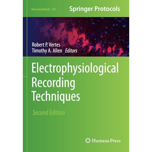 Electrophysiological Recording Techniques [Paperback]