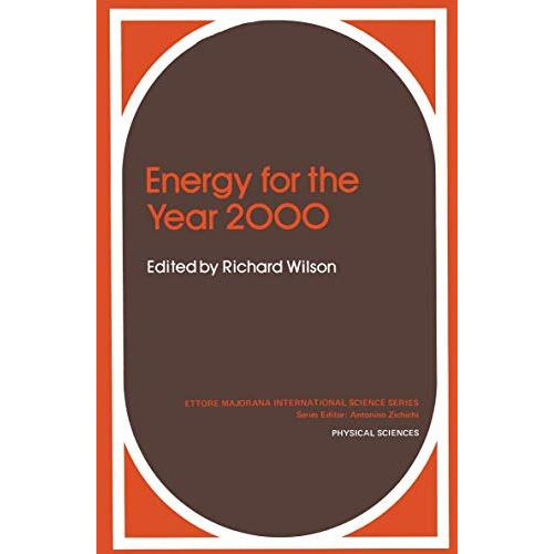 Energy for the Year 2000 [Paperback]