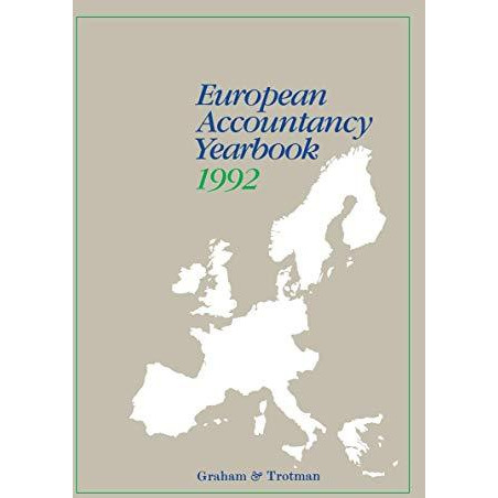 European Accountancy Yearbook 1992/93 [Paperback]