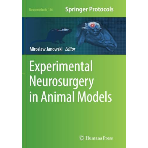 Experimental Neurosurgery in Animal Models [Paperback]