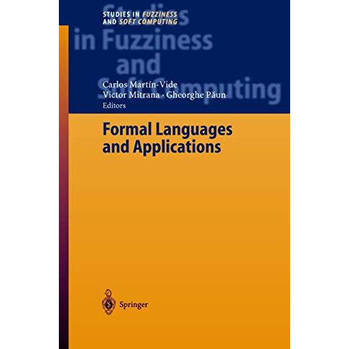 Formal Languages and Applications [Hardcover]