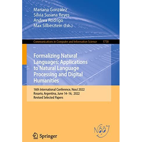 Formalizing Natural Languages: Applications to Natural Language Processing and D [Paperback]