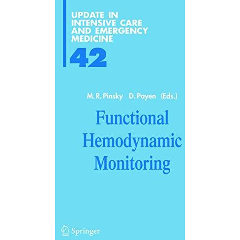 Functional Hemodynamic Monitoring [Hardcover]