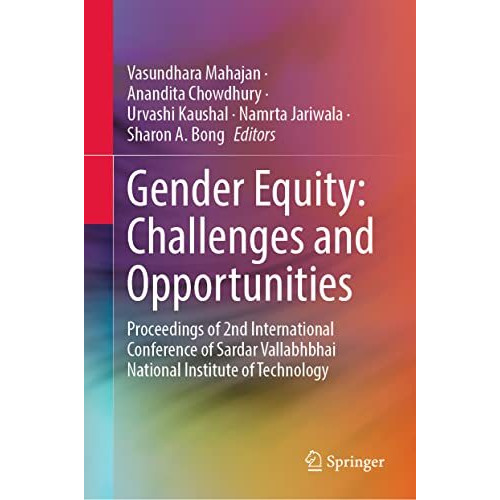 Gender Equity: Challenges and Opportunities: Proceedings of 2nd International Co [Hardcover]