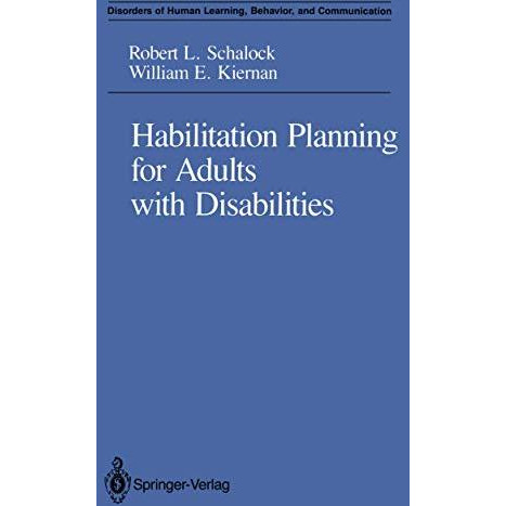 Habilitation Planning for Adults with Disabilities [Paperback]