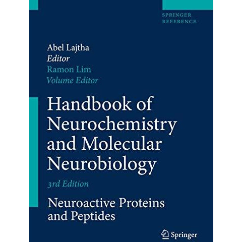 Handbook of Neurochemistry and Molecular Neurobiology: Neuroactive Proteins and  [Hardcover]