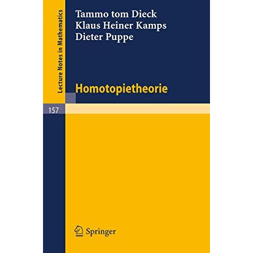 Homotopietheorie [Paperback]