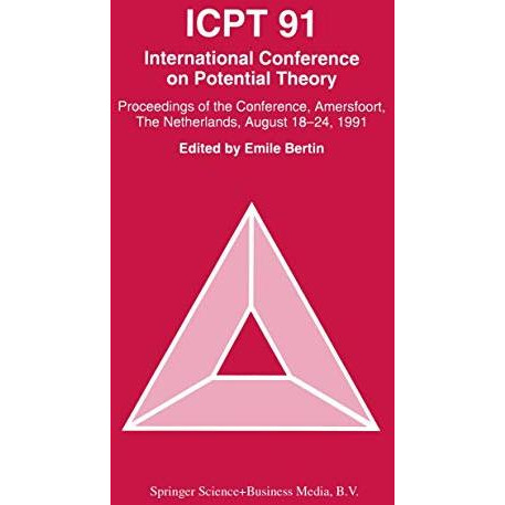 ICPT 91: Proceedings from the International Conference on Potential Theory, Ame [Paperback]