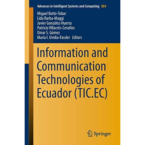 Information and Communication Technologies of Ecuador (TIC.EC) [Paperback]