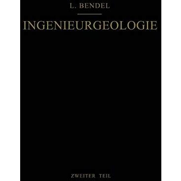 Ingenieurgeologie: Ein Handbuch f?r Studium und Praxis [Paperback]