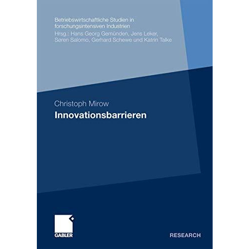 Innovationsbarrieren [Paperback]