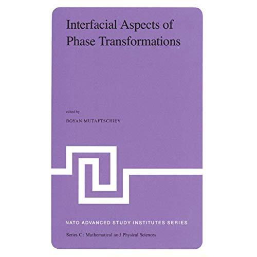 Interfacial Aspects of Phase Transformations: Proceedings of the NATO Advanced S [Hardcover]