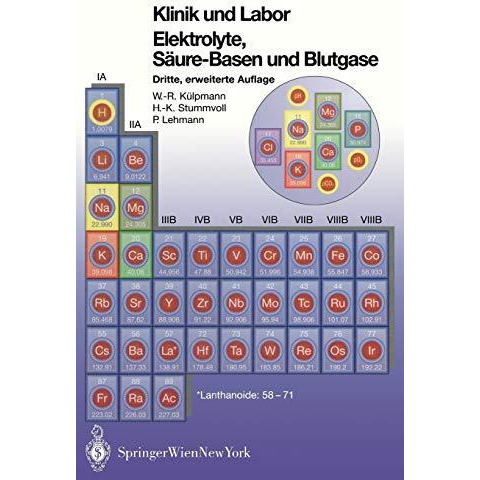 Klinik und Labor Elektrolyke, S?ure-Basen und Blutgase: Klinik und Labor [Paperback]