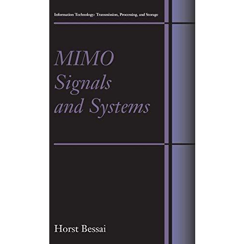 MIMO Signals and Systems [Mixed media product]