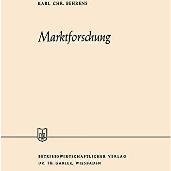 Marktforschung [Paperback]