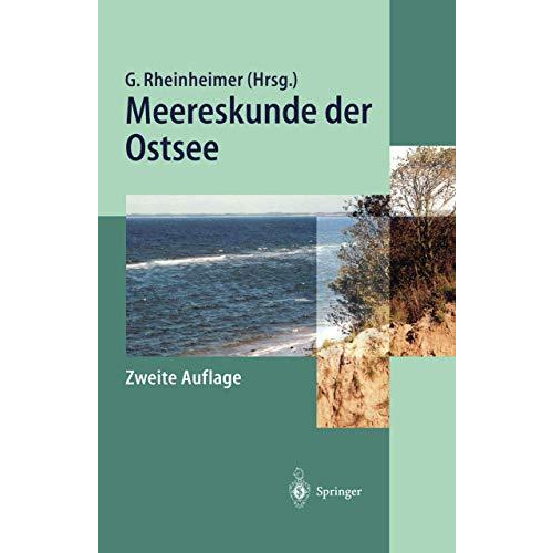 Meereskunde der Ostsee [Paperback]