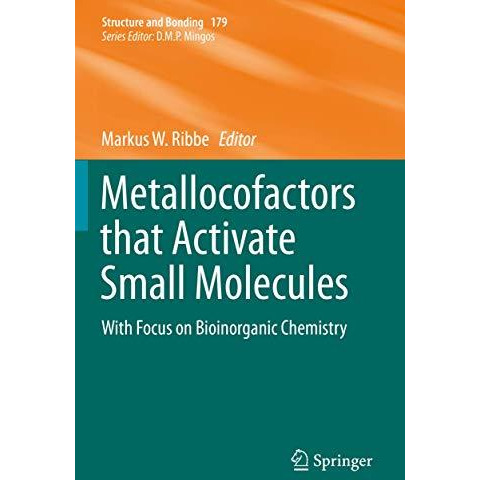 Metallocofactors that Activate Small Molecules: With Focus on Bioinorganic Chemi [Hardcover]