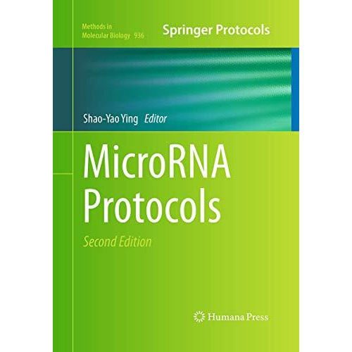 MicroRNA Protocols [Paperback]