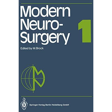 Modern Neurosurgery 1 [Paperback]