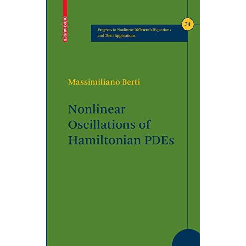 Nonlinear Oscillations of Hamiltonian PDEs [Hardcover]