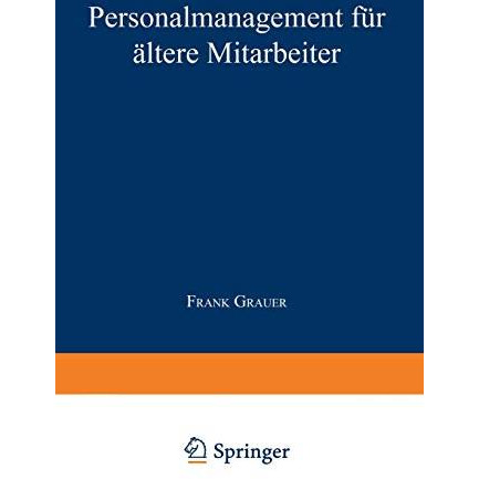 Personalmanagement f?r ?ltere Mitarbeiter [Paperback]