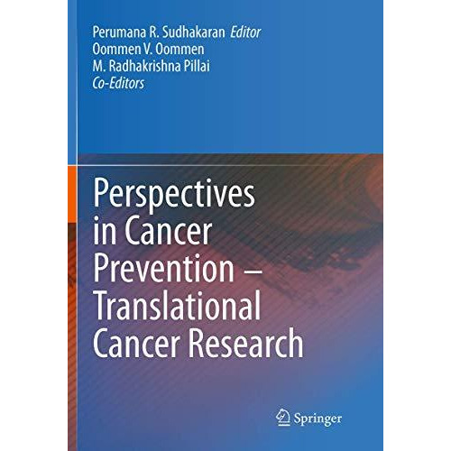 Perspectives in Cancer Prevention-Translational Cancer Research [Paperback]