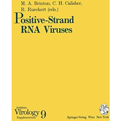 Positive-Strand RNA Viruses [Paperback]