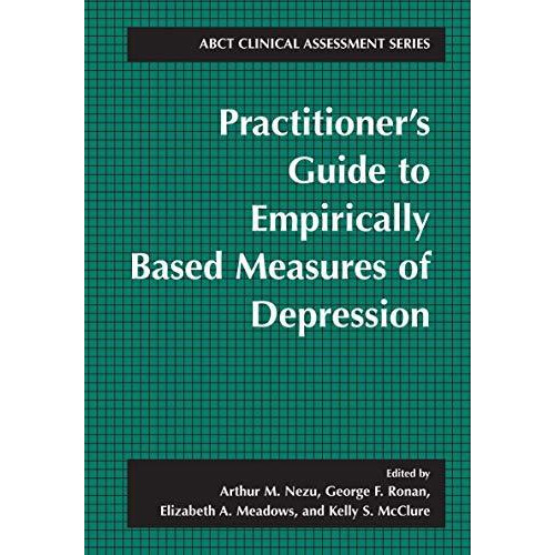 Practitioner's Guide to Empirically-Based Measures of Depression [Paperback]