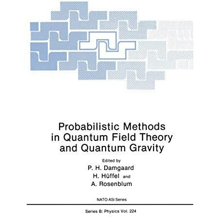 Probabilistic Methods in Quantum Field Theory and Quantum Gravity [Paperback]