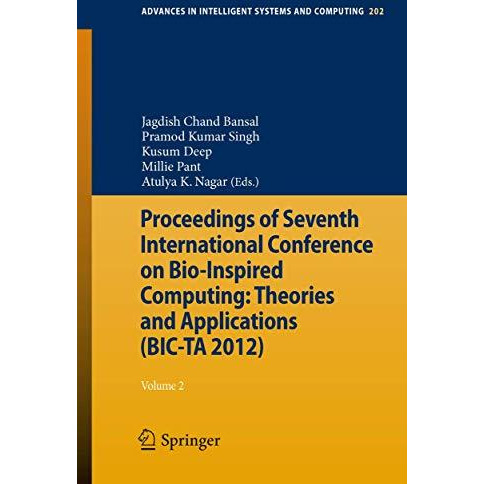 Proceedings of Seventh International Conference on Bio-Inspired Computing: Theor [Paperback]