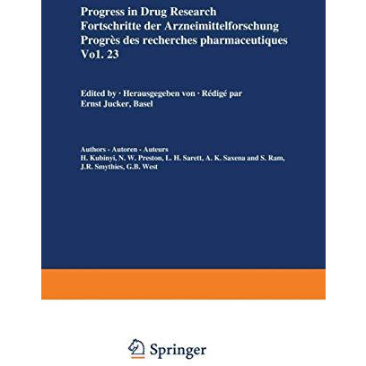 Progress in Drug Research / Fortschritte der Arzneimittelforschung / Progr?s des [Paperback]