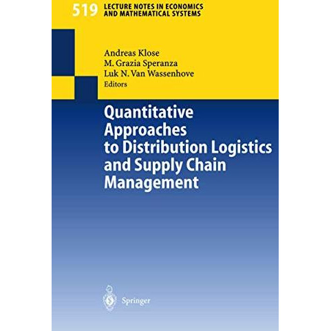 Quantitative Approaches to Distribution Logistics and Supply Chain Management [Paperback]