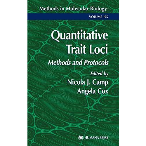 Quantitative Trait Loci: Methods and Protocols [Hardcover]