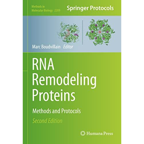 RNA Remodeling Proteins: Methods and Protocols [Hardcover]