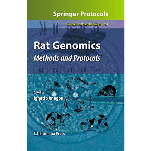 Rat Genomics: Methods and Protocols [Hardcover]