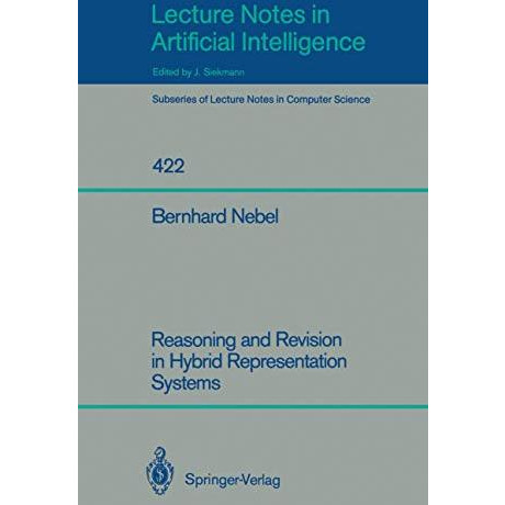 Reasoning and Revision in Hybrid Representation Systems [Paperback]