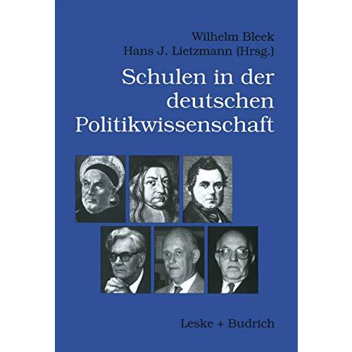 Schulen der deutschen Politikwissenschaft [Paperback]