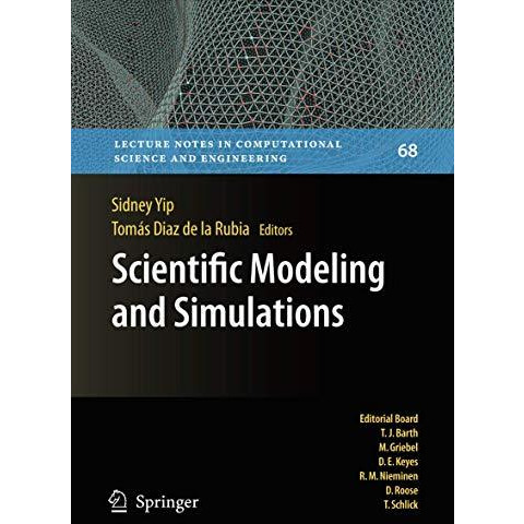 Scientific Modeling and Simulations [Hardcover]