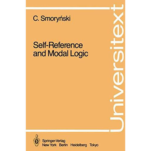 Self-Reference and Modal Logic [Paperback]