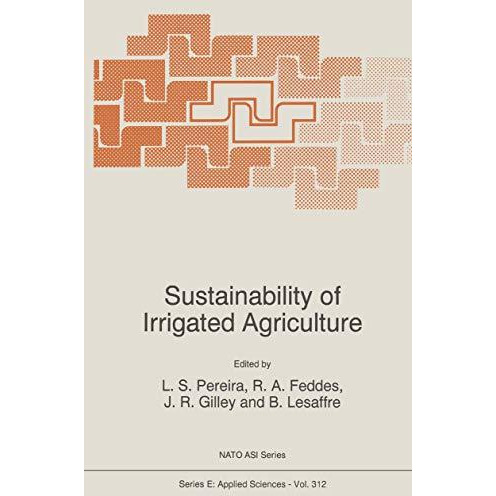 Sustainability of Irrigated Agriculture [Paperback]