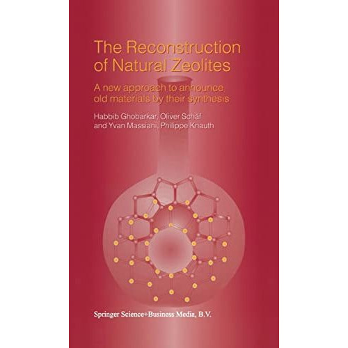 The Reconstruction of Natural Zeolites: A New Approach to Announce Old Materials [Paperback]