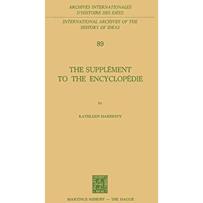 The Suppl?ment to the Encyclop?die [Hardcover]