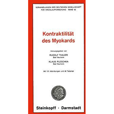 Thema: Kontraktilit?t des Myokards [Paperback]