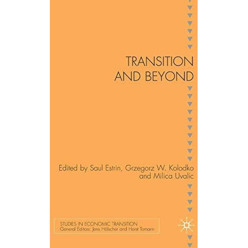 Transition and Beyond [Hardcover]